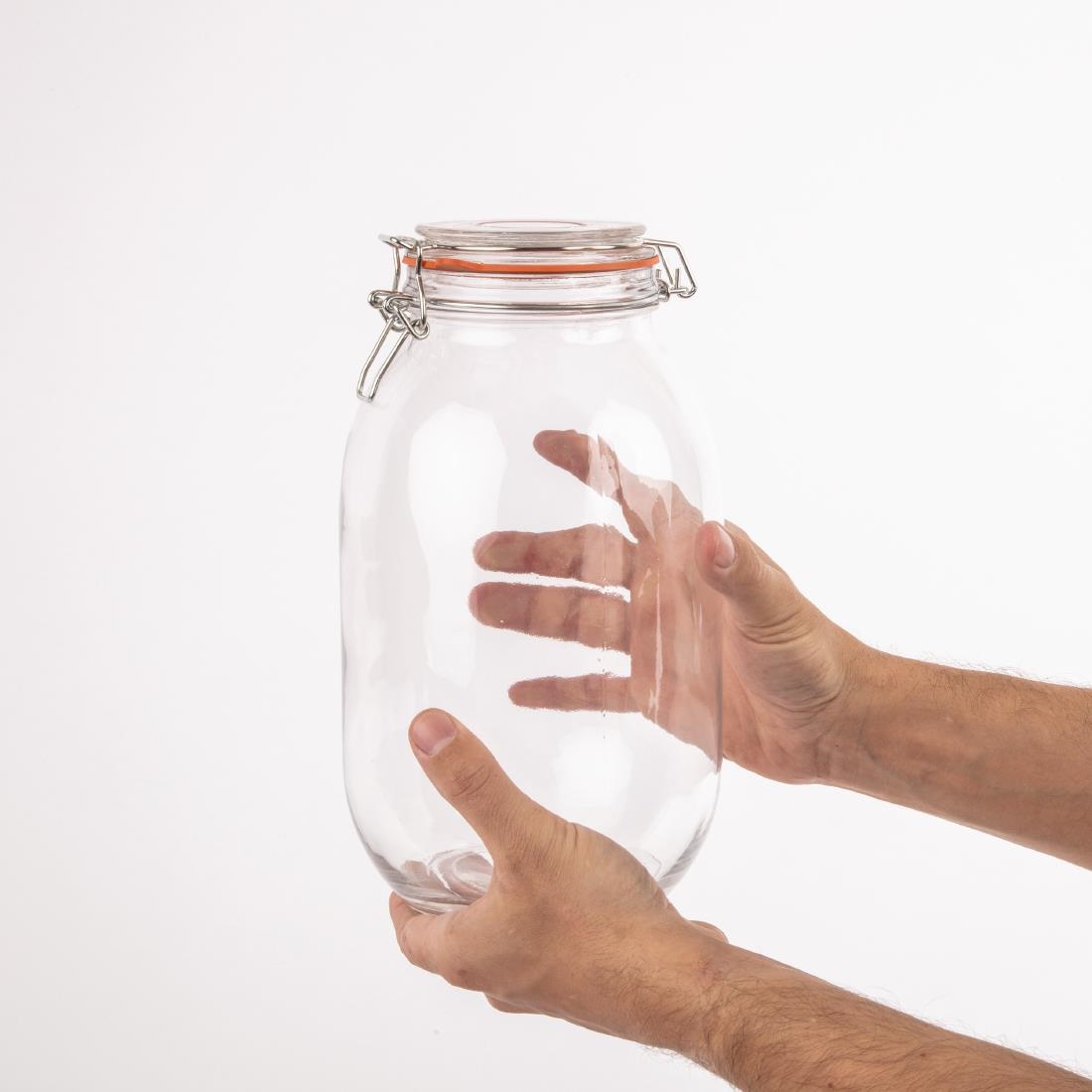 Vogue Clip Top Preserve Jar 3Ltr