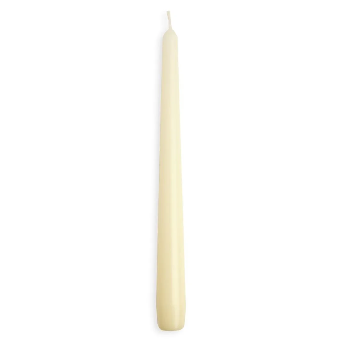 Tapered Ivory 10inch Candles - Image 2