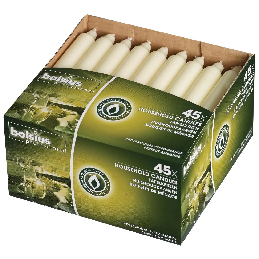 Ivory Bistro 7inch Candles - Image 2