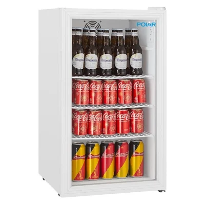 Polar C-Series Under Counter Display Fridge White 90Ltr - Image 4