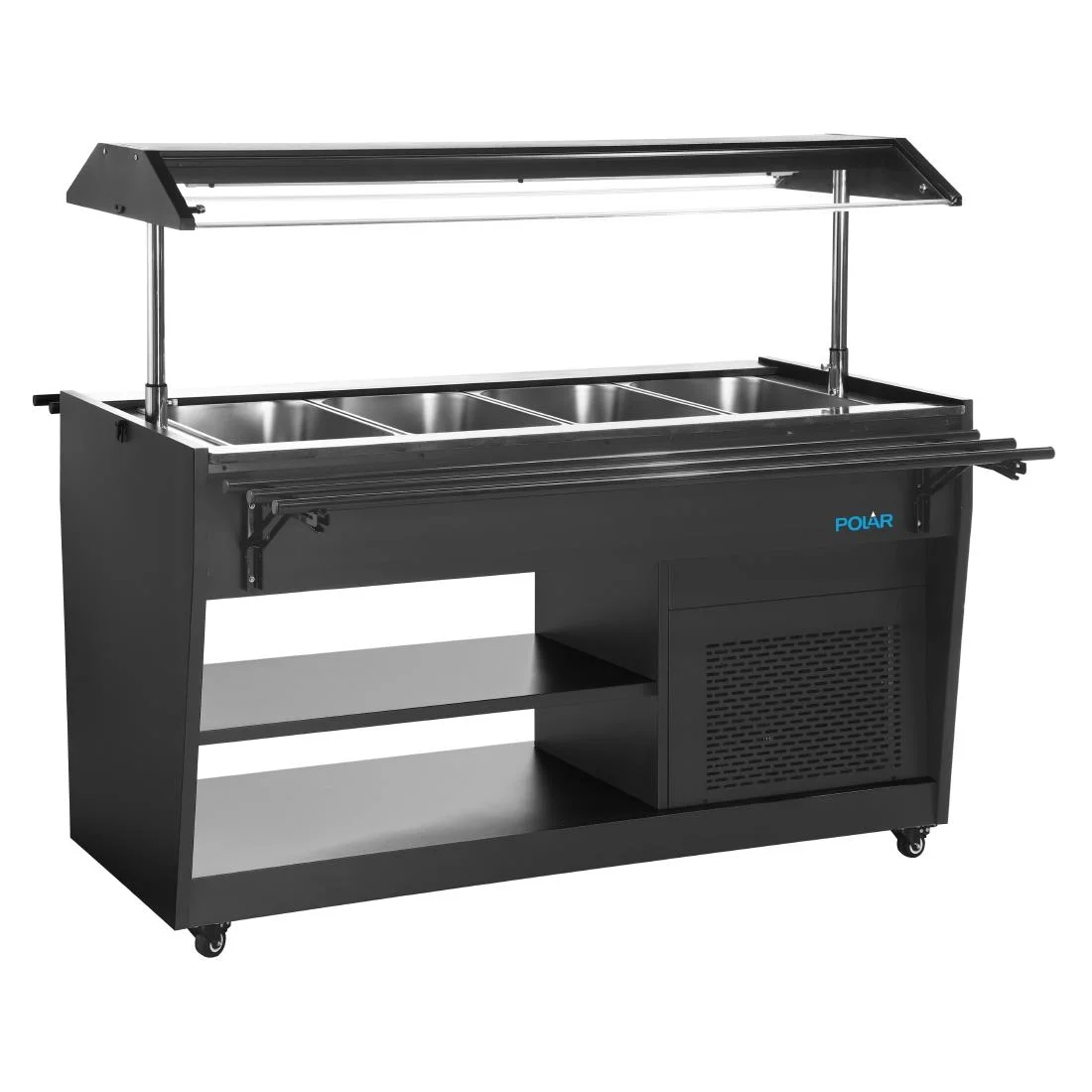 Polar G-Series Refrigerated Buffet Bar in Black - Image 2