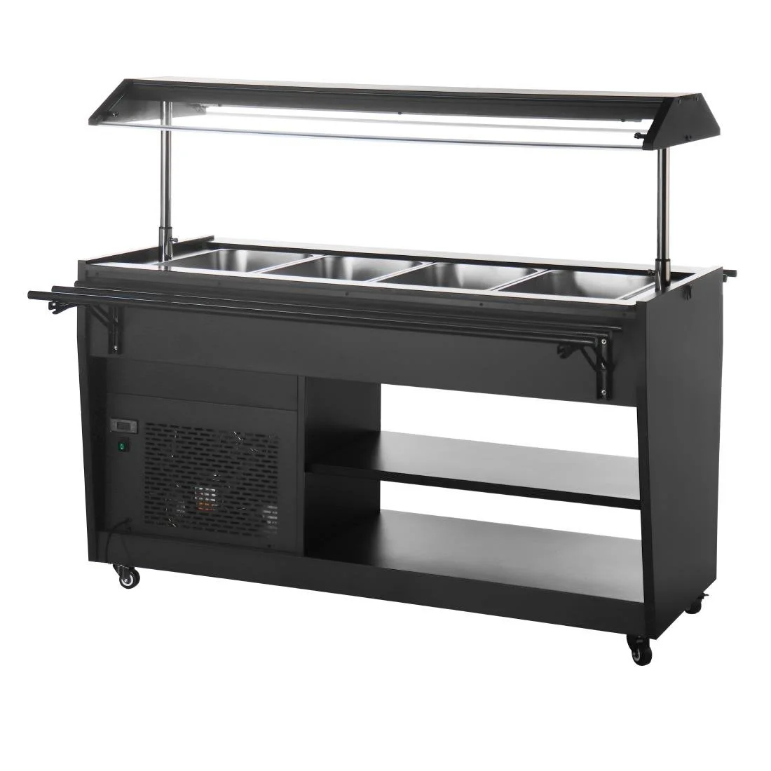 Polar G-Series Refrigerated Buffet Bar in Black - Image 4