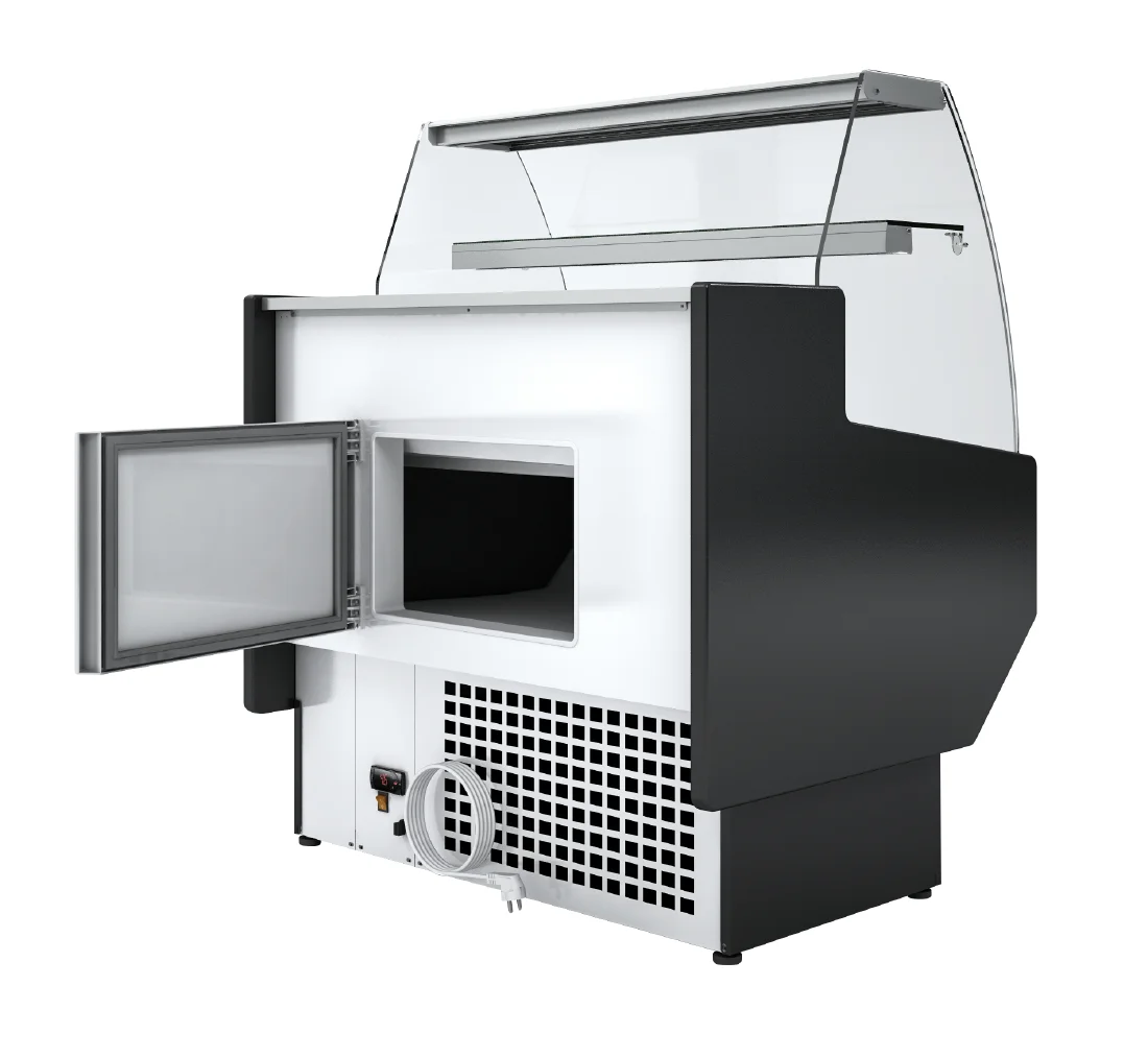 Polar G-Series Curved Glass Serve Over Counter Fridge - Image 5