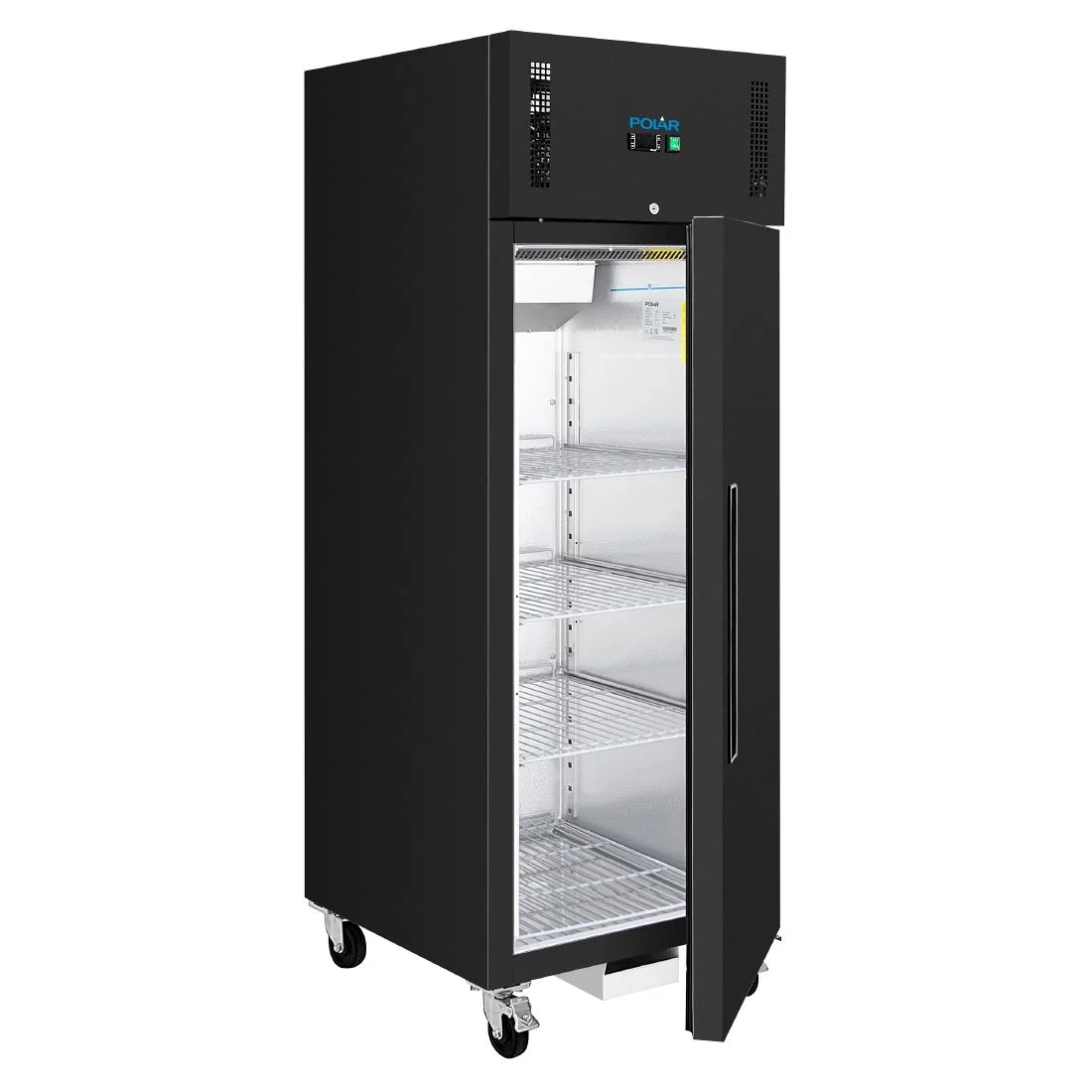 Polar G-Series Upright Fridge Black 600Ltr - Image 6