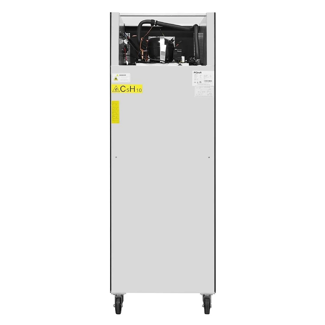 Polar G-Series Upright Freezer Black 600Ltr - Image 4