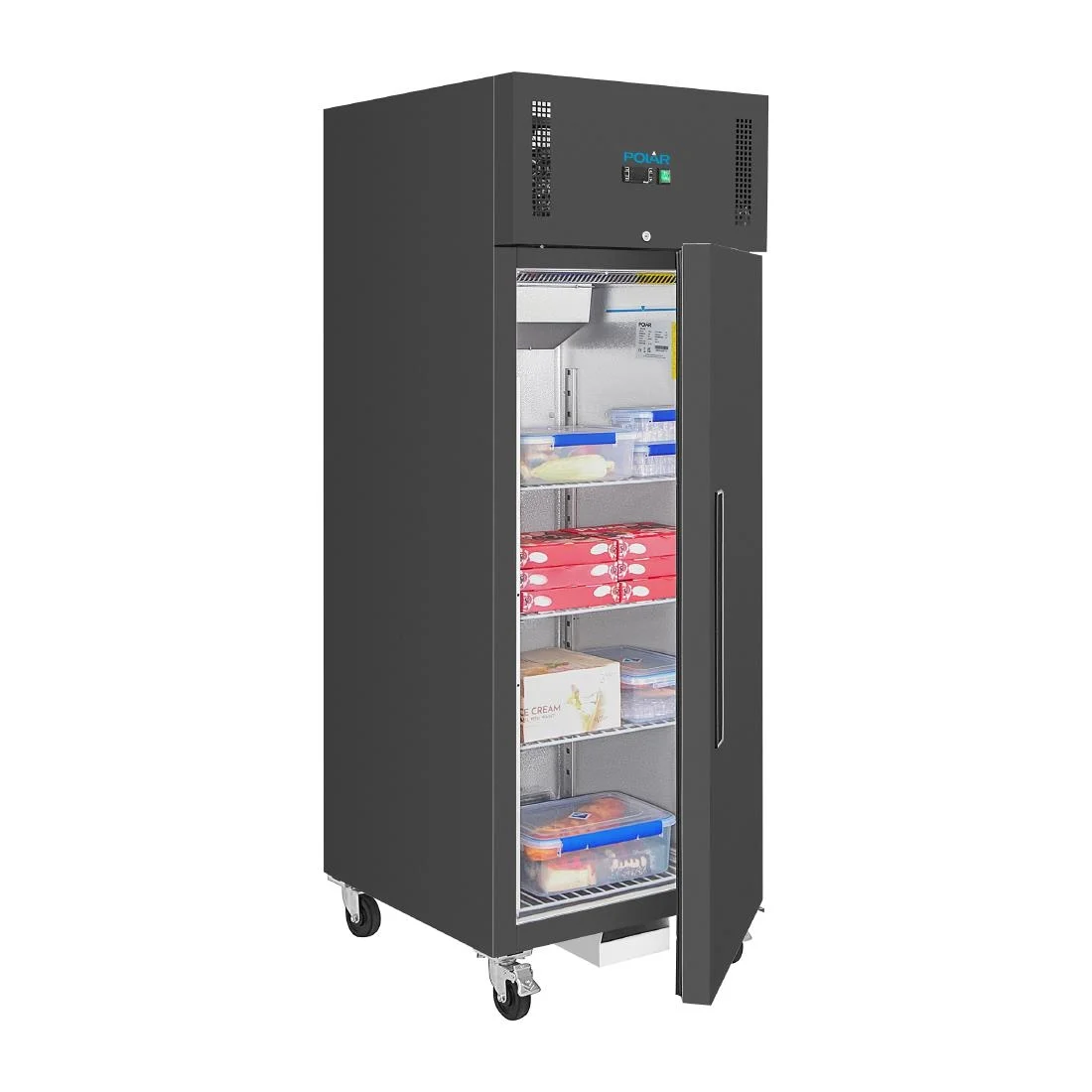 Polar G-Series Upright Freezer Black 600Ltr - Image 8