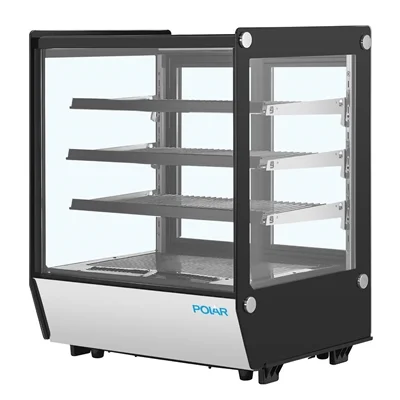 Polar G-Series Square Glass Countertop Display Fridge - Image 2