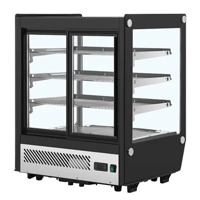 Polar G-Series Square Glass Countertop Display Fridge - Image 3
