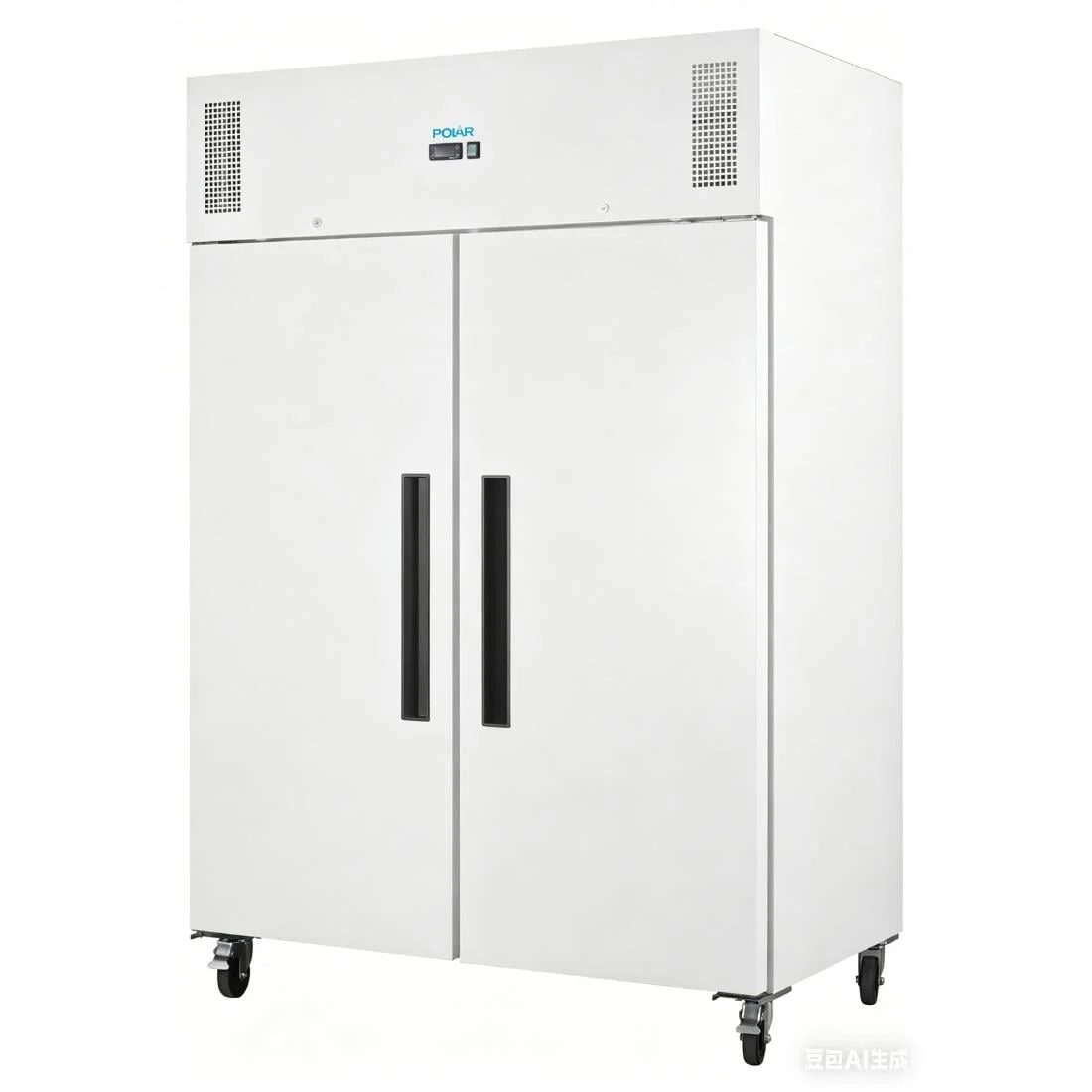 Polar G-Series Upright Double Door Freezer White 1152Ltr - Image 3