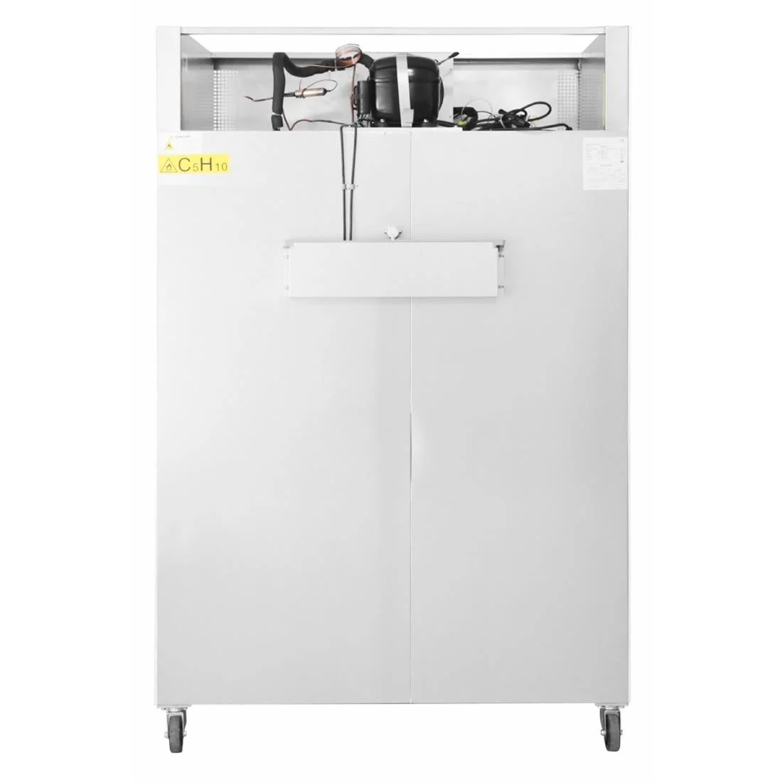 Polar G-Series Upright Double Door Freezer White 1152Ltr - Image 6