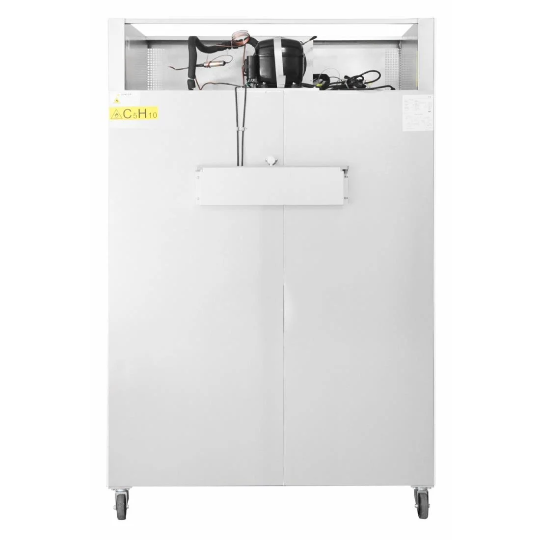 Polar G-Series Upright Double Door Fridge White 1152Ltr - Image 6