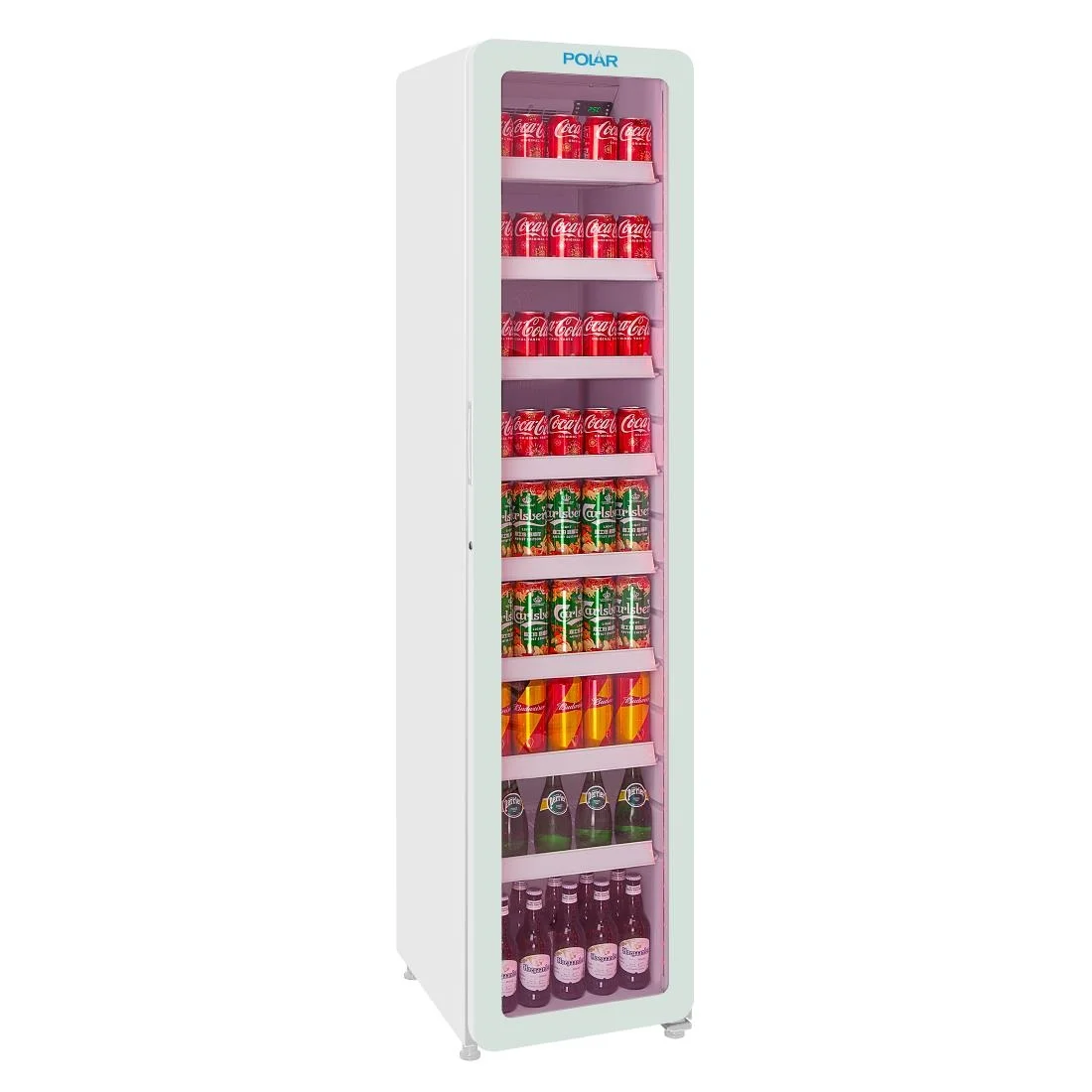 Polar G-Series Slimline Display Fridge White - Image 5