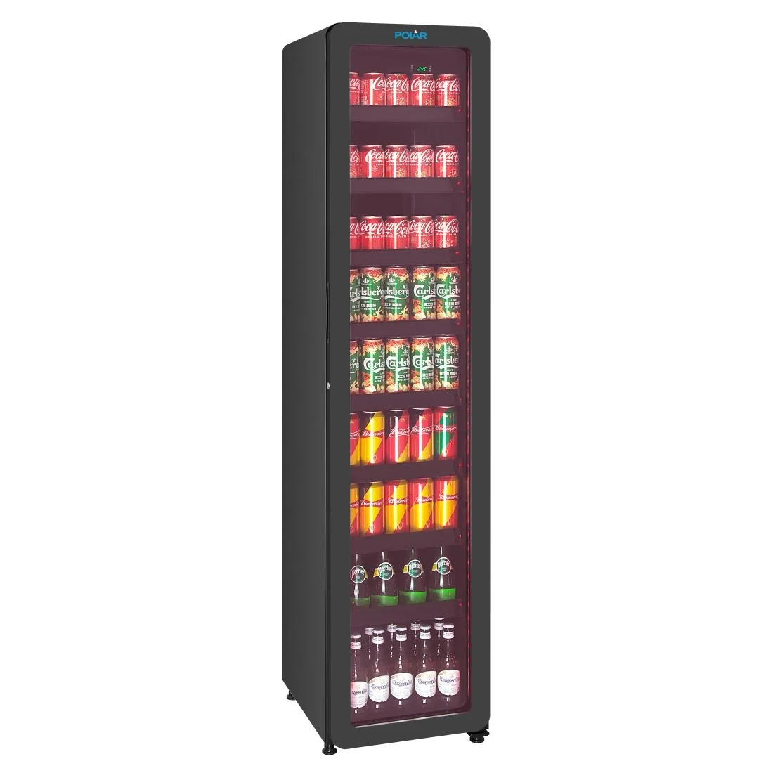 Polar G-Series Slimline Display Fridge Black - Image 6