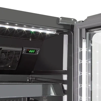 Polar G-Series Slimline Display Fridge Black - Image 8