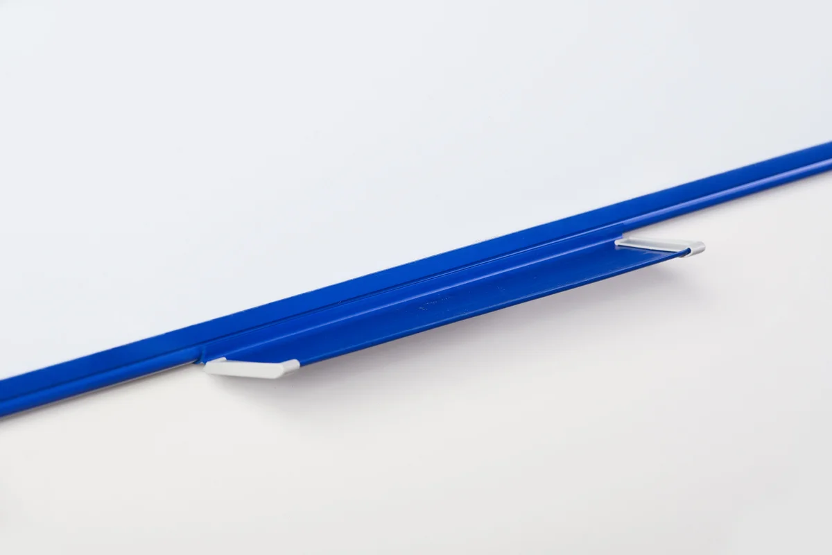 Bi-Office Maya Drywipe Gridded Whiteboard Blue Frame 900x90x60cm MB0721196 - Image 3
