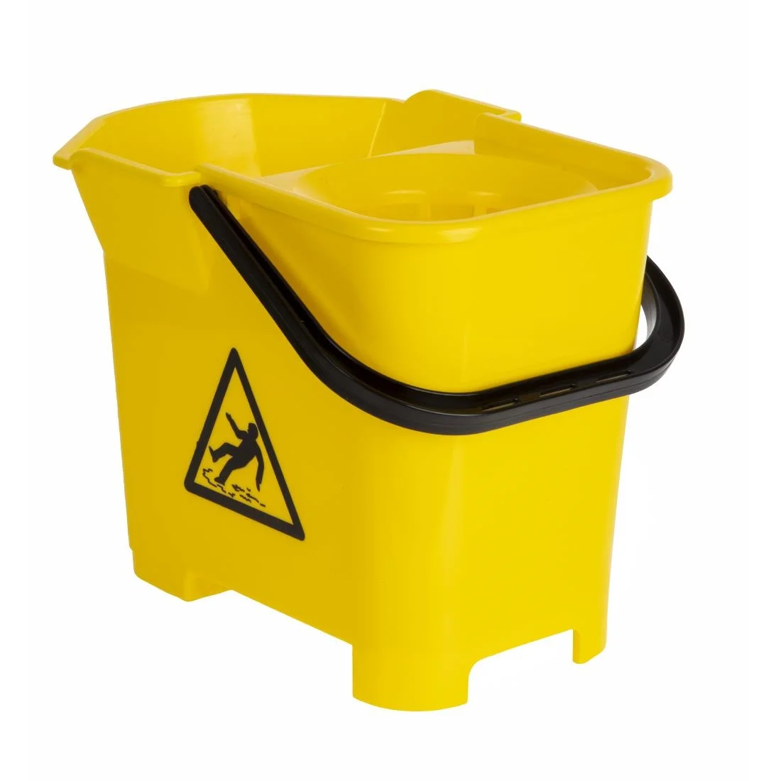 Jantex Colour Coded Mop Bucket Yellow - Image 3