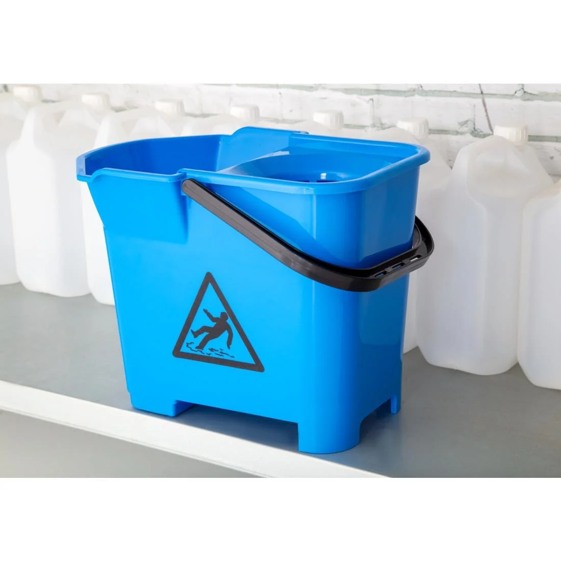 Jantex Colour Coded Mop Bucket Blue - Image 7