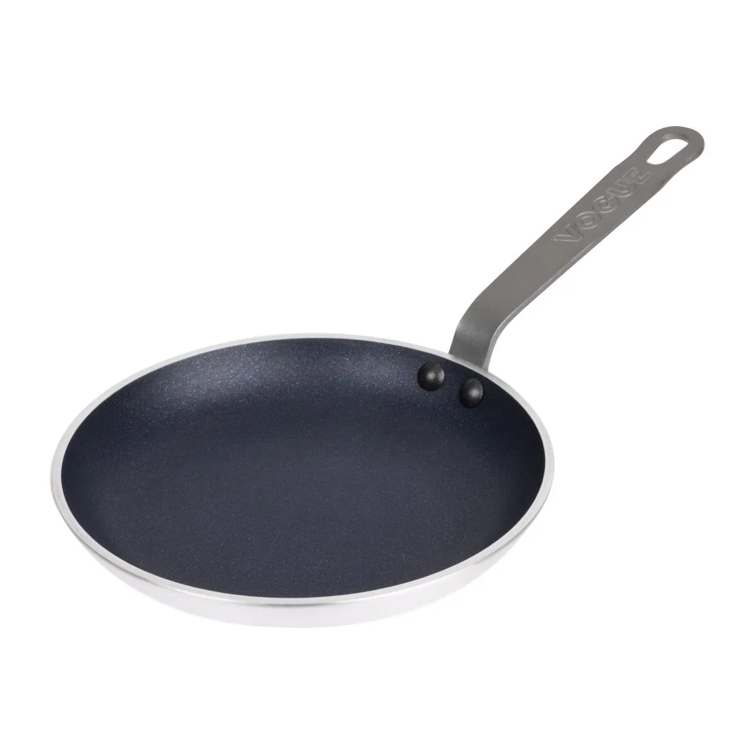 Vogue Non Stick Teflon Aluminium Blinis Pan 150mm