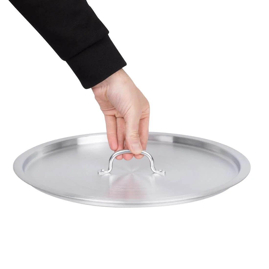 Vogue Stock Pot Lid 370mm - Image 4