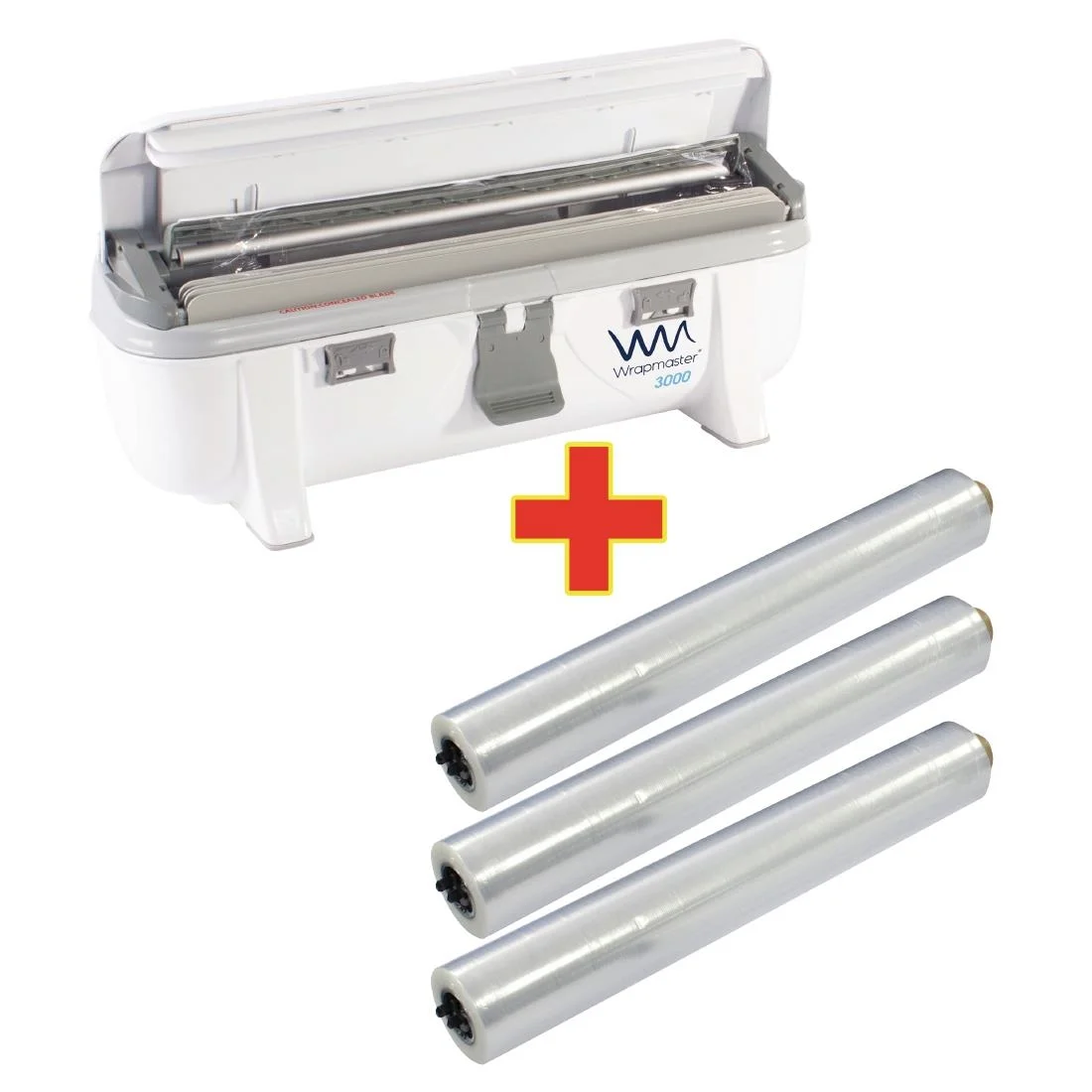 Special Offer Wrapmaster3000 Dispenser and 3 x 300m Clingfilm (M809)