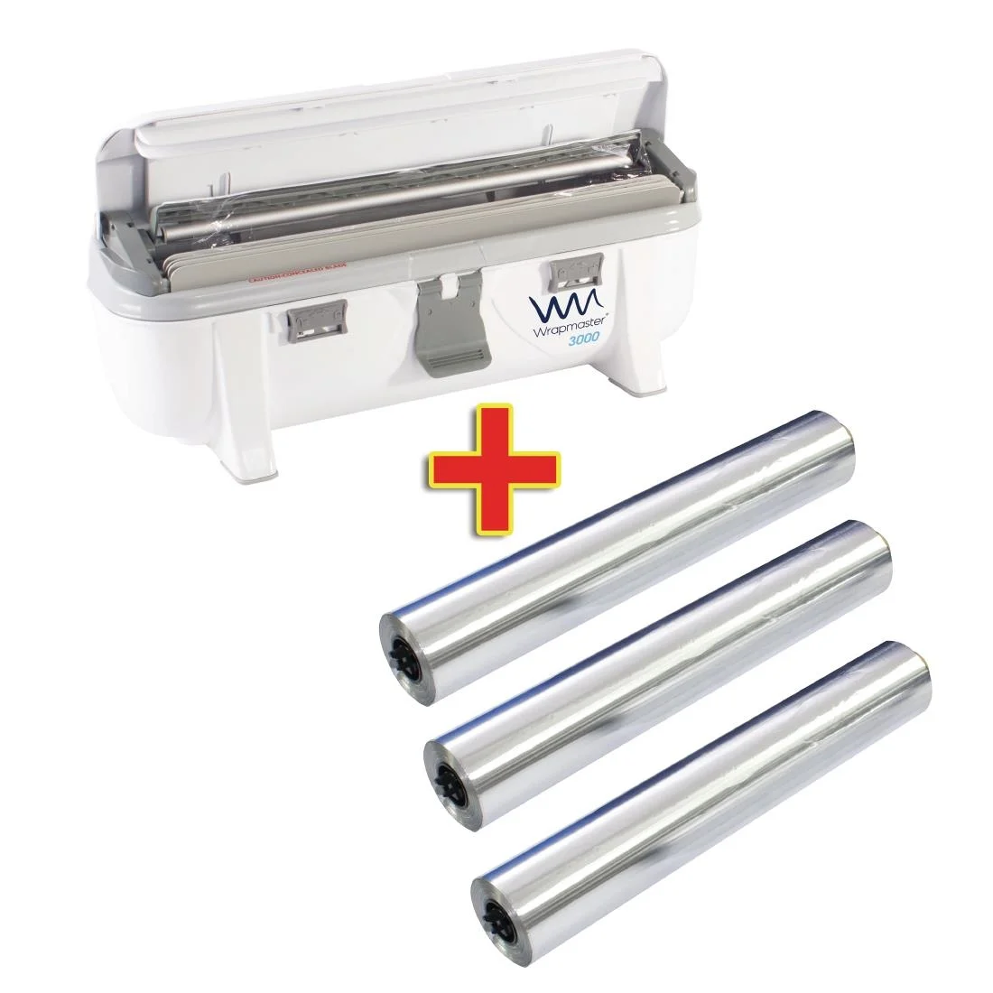 Special Offer Wrapmaster3000 Dispenser and 3 x 90m Foil (J370)