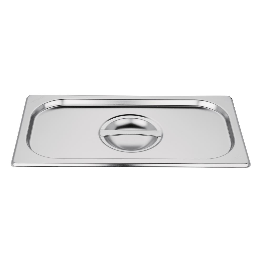 Vogue Stainless Steel Gastronorm Set 3 x 1/3 with Lids