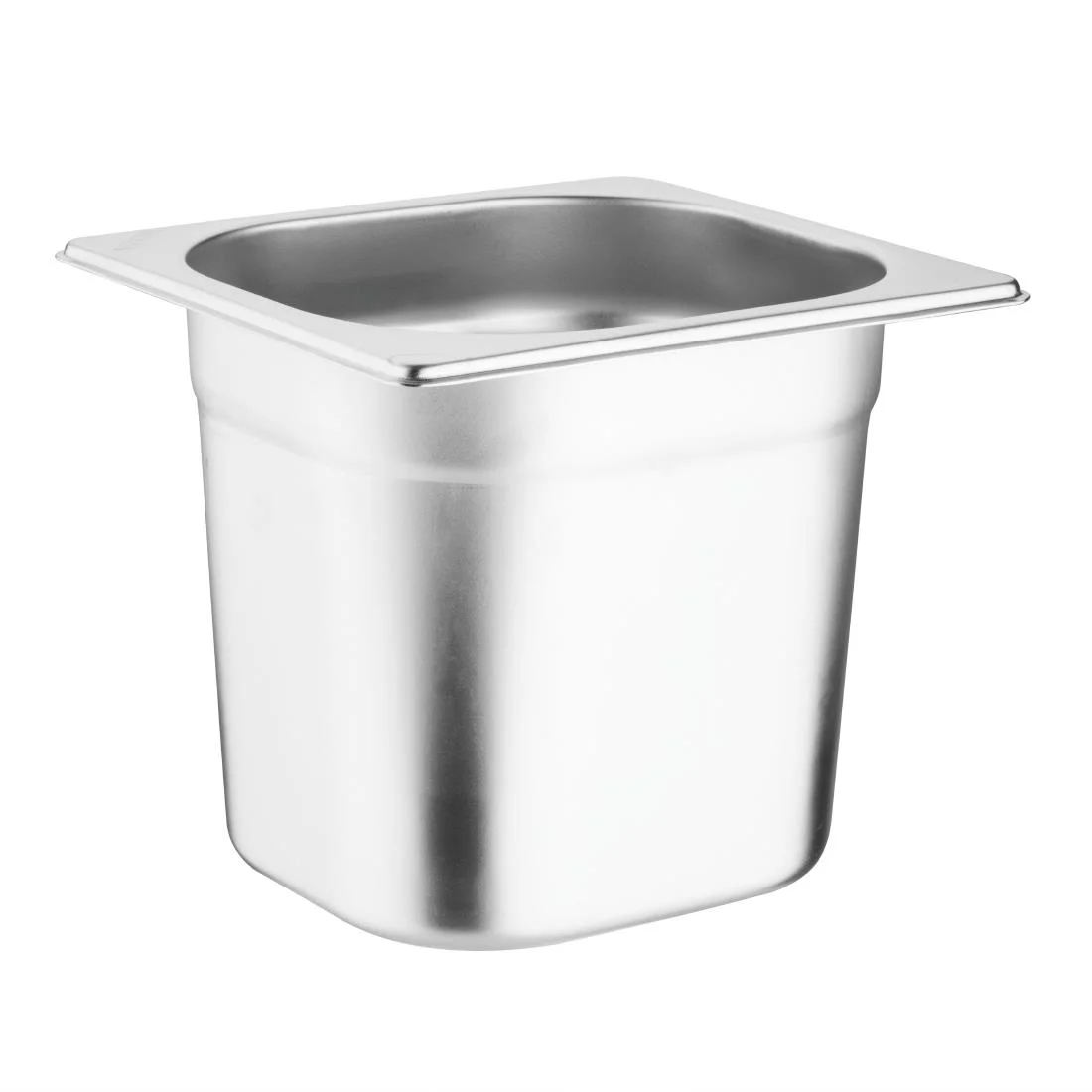 Vogue Stainless Steel Gastronorm Pan Set 6 x 1/6 with Lids