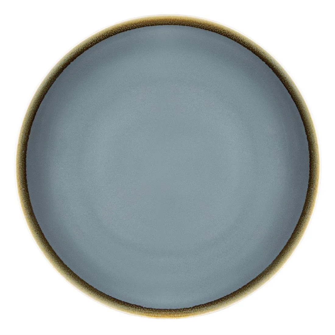 Olympia Kiln Round Coupe Plate Ocean 230mm