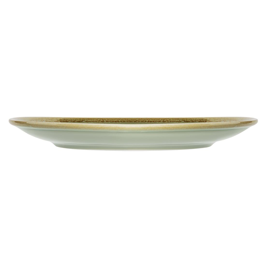 Olympia Kiln Round Coupe Plate Moss 230mm