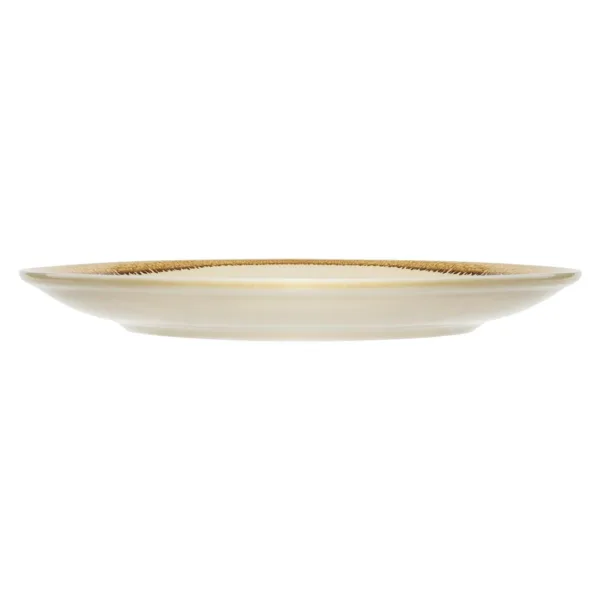 Olympia Kiln Round Coupe Plate Sandstone 230mm