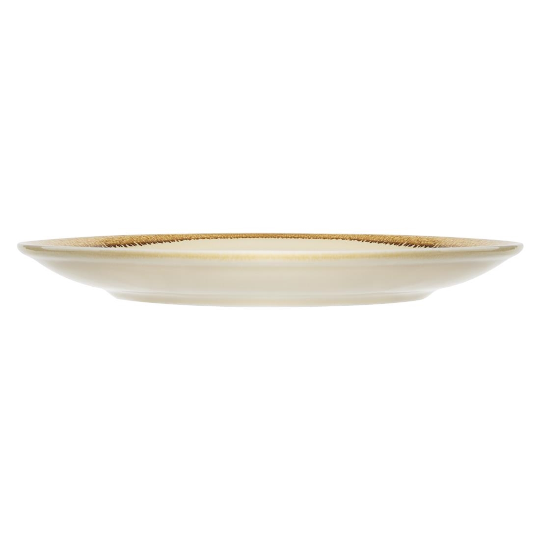 Olympia Kiln Round Coupe Plate Sandstone 230mm