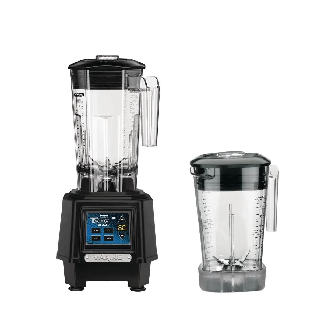 Waring Torq 2 Bar Blender TBB160K with Extra Jug - Image 1