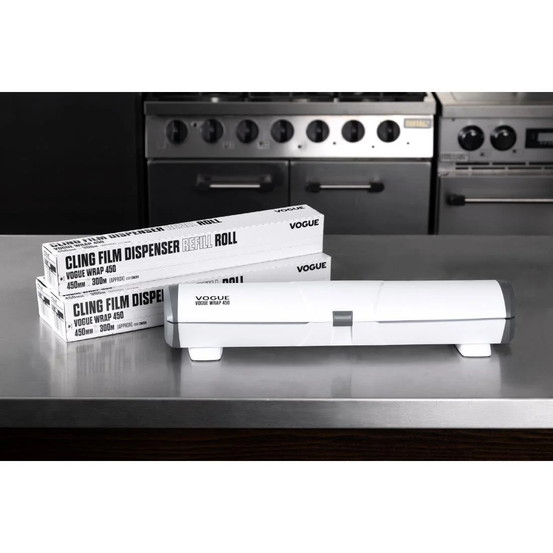 Vogue Wrap 450 Dispenser and Cling Film Refill Bundle - Image 2