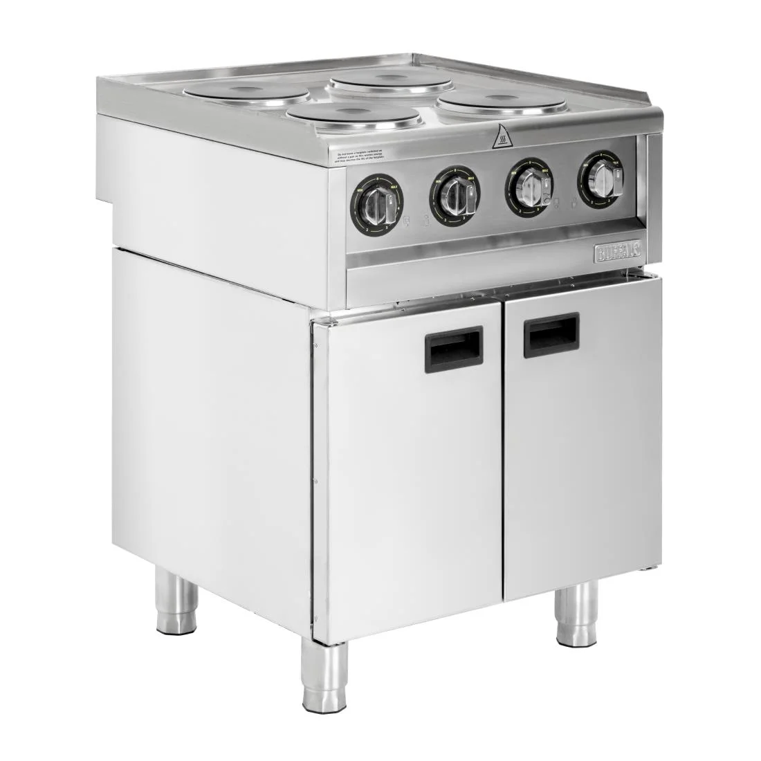 Buffalo 600 Series Freestanding 4 Plate Electric Hob 7kW