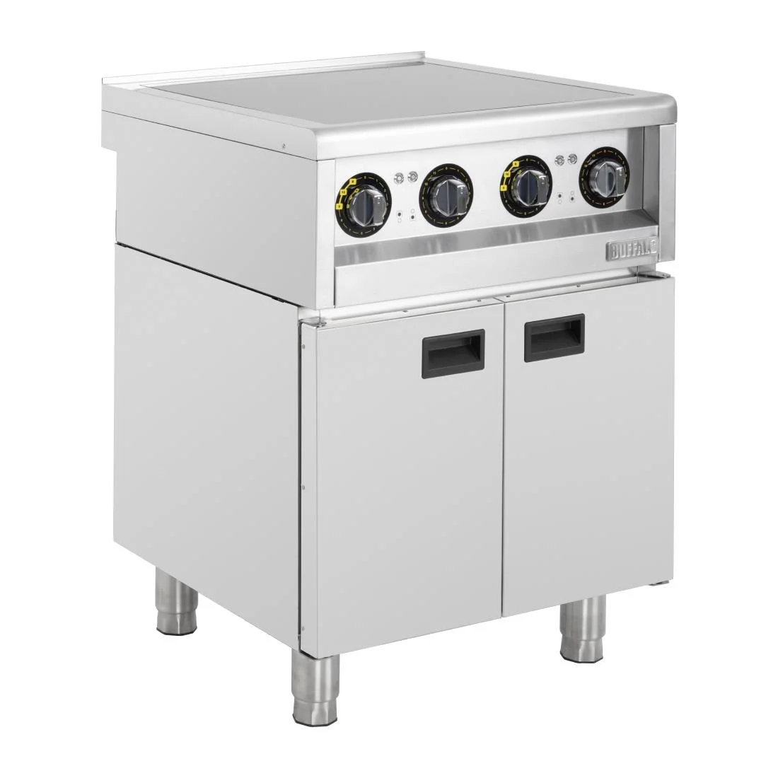 Buffalo 600 Series 4 Zone Freestanding Induction Hob 2x 3kW