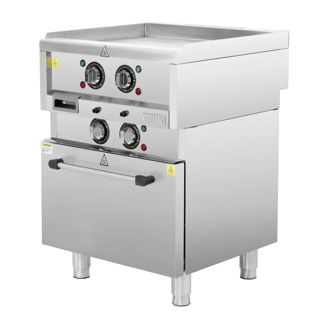 Buffalo 600 Series Freestanding Electric Griddle with Convection Oven - Image 3