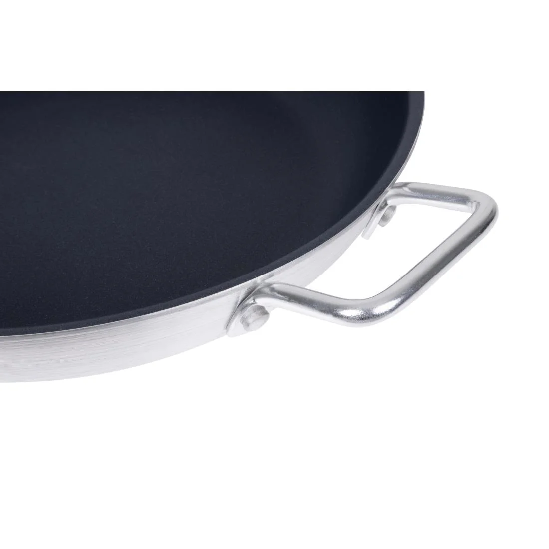 Vogue Aluminium Non-stick Teflon Platinum Plus Paella Pan 35cm - Image 8
