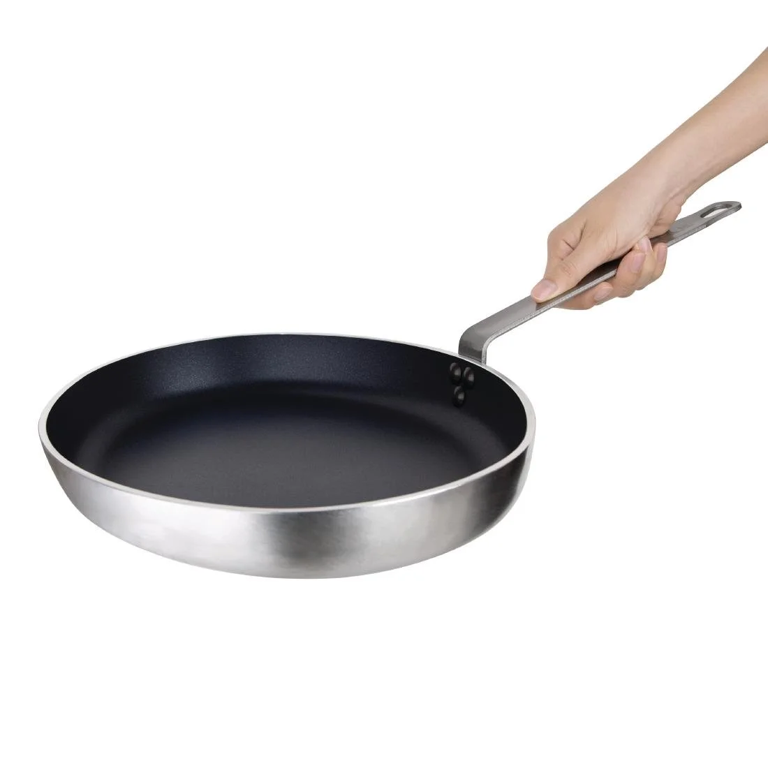 Vogue Aluminium Non-stick Teflon Platinum Plus Oval Frying Pan 40cm - Image 6