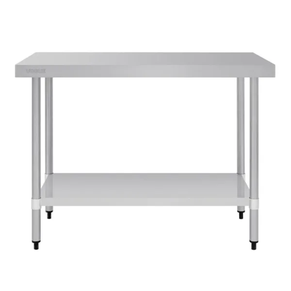 Vogue Stainless Steel Prep Table 1200mm