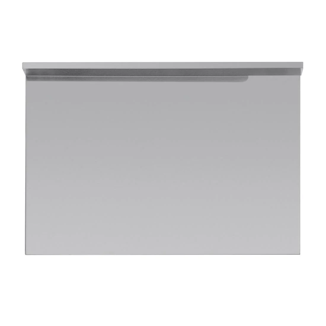 Vogue Stainless Steel Prep Table with Upstand 900mm - Image 7