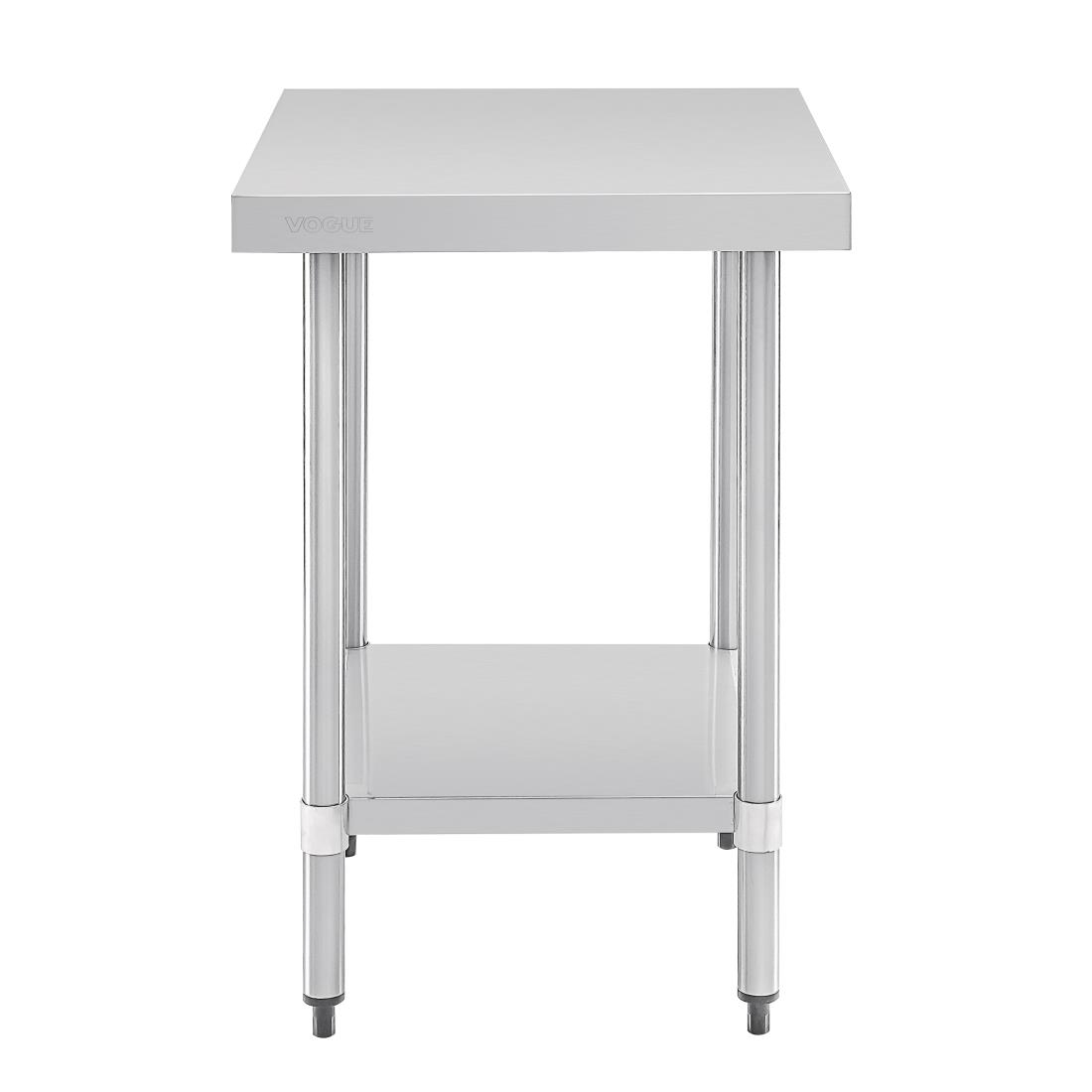 Vogue Stainless Steel Prep Table 600mm