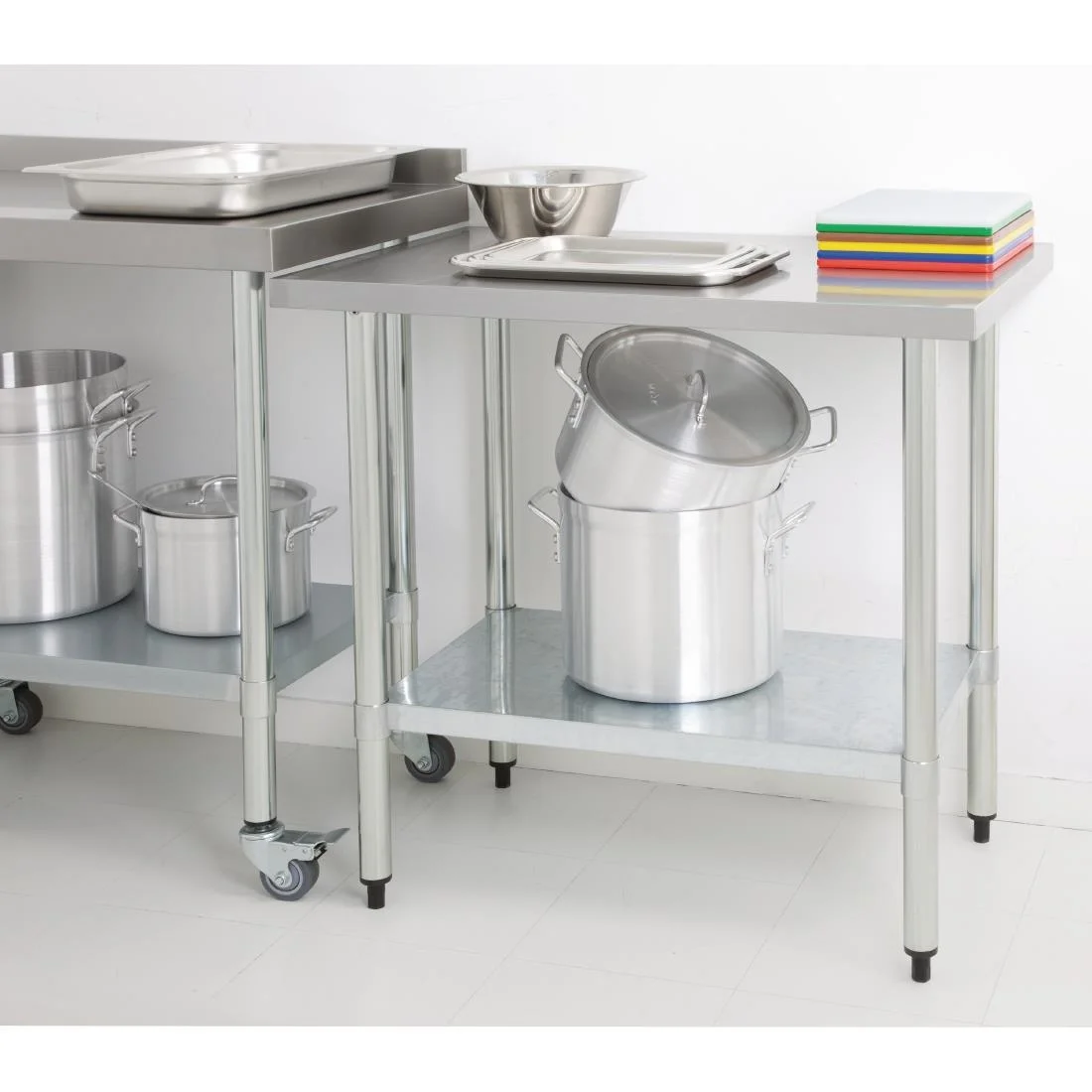 Vogue Stainless Steel Prep Table 600mm - Image 7