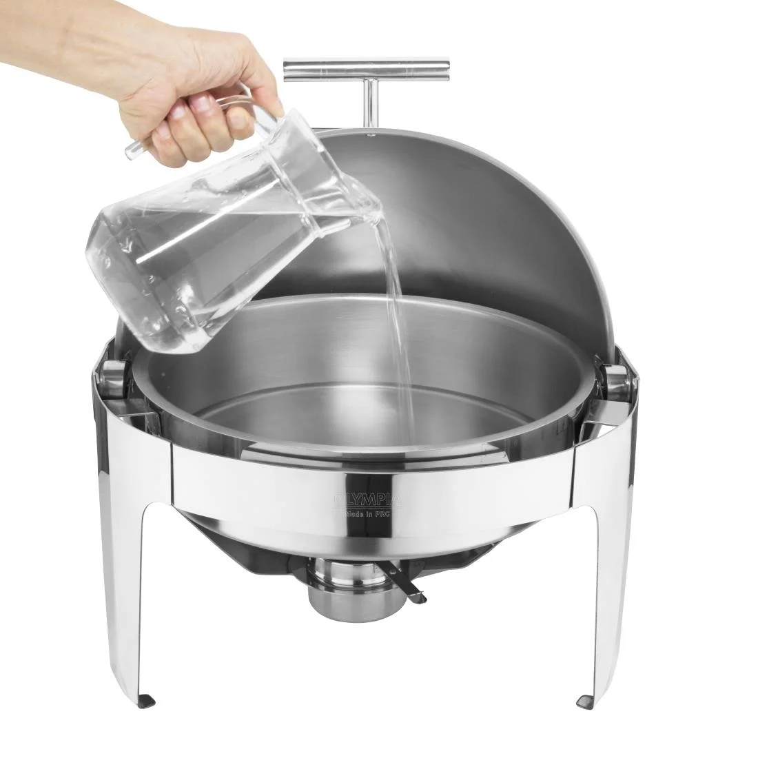 Olympia Paris Roll Top Chafing Dish Round - Image 7