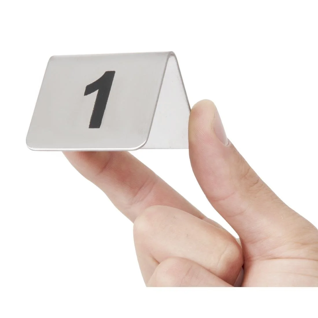 Olympia Stainless Steel Table Numbers 1-10 (10 Pack) - Image 3