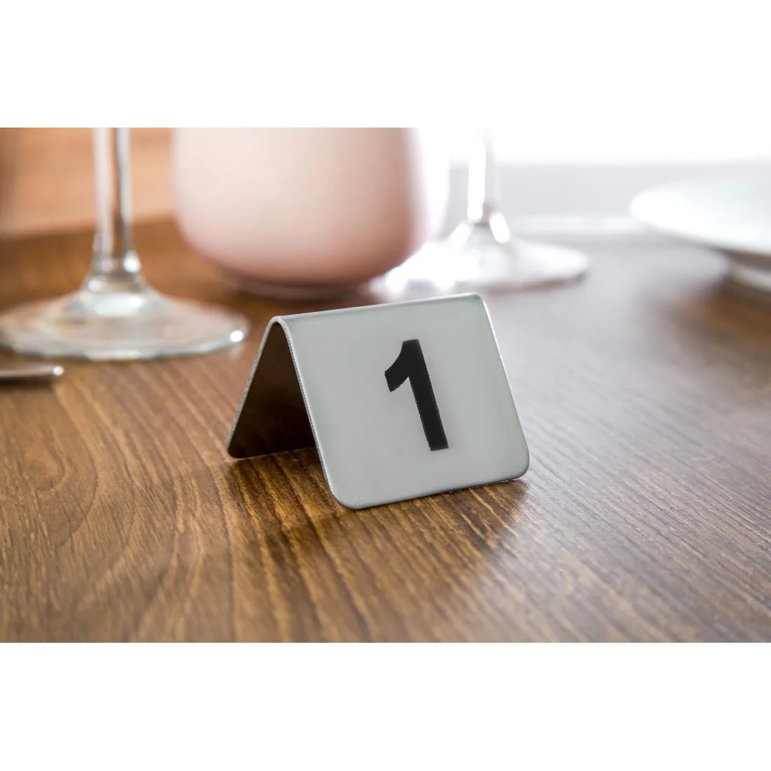 Olympia Stainless Steel Table Numbers 1-10 (10 Pack) - Image 7