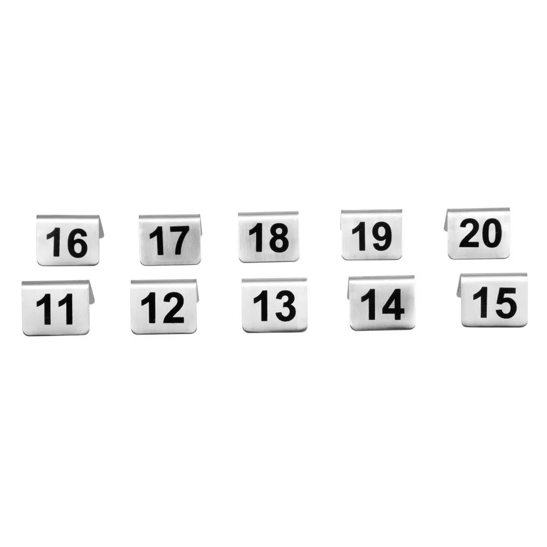 Olympia Stainless Steel Table Numbers 11-20 (10 Pack) - Image 4