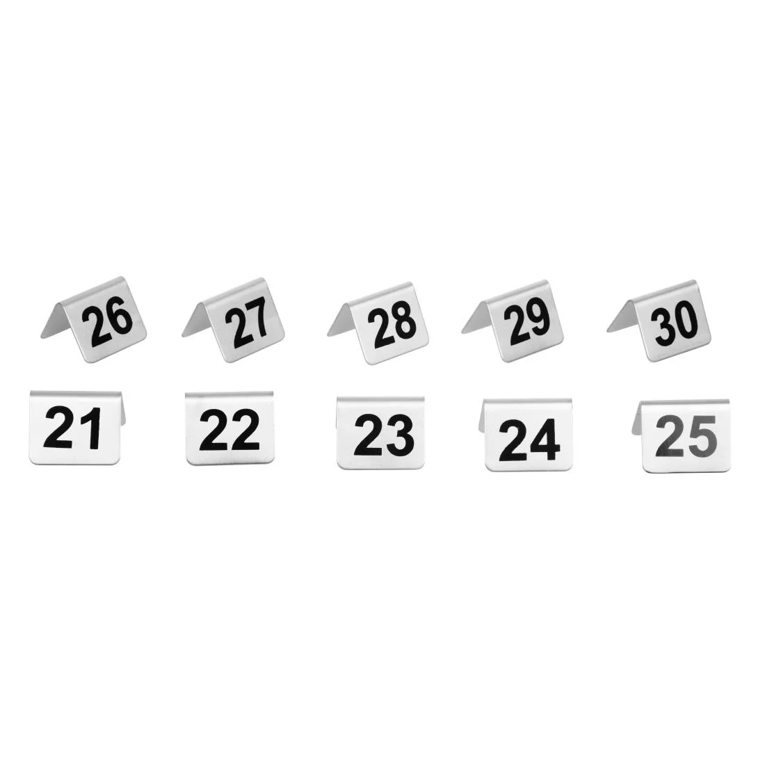 Olympia Stainless Steel Table Numbers 21-30 (10 Pack) - Image 5