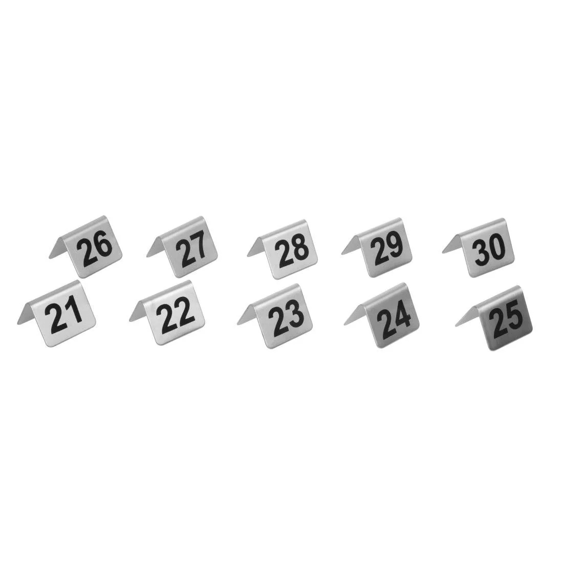 Olympia Stainless Steel Table Numbers 21-30 (10 Pack) - Image 6