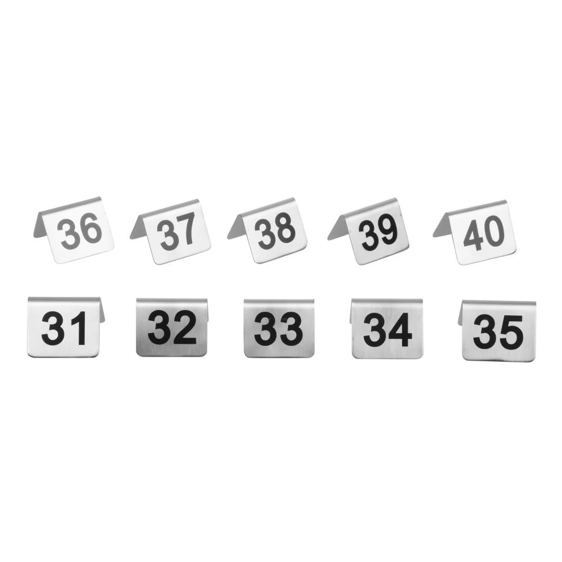 Olympia Stainless Steel Table Numbers 31-40 (10 Pack) - Image 5