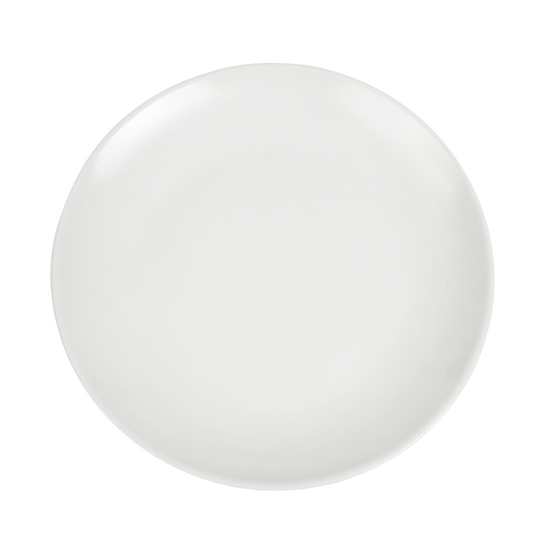 Olympia Whiteware Coupe Plates 230mm